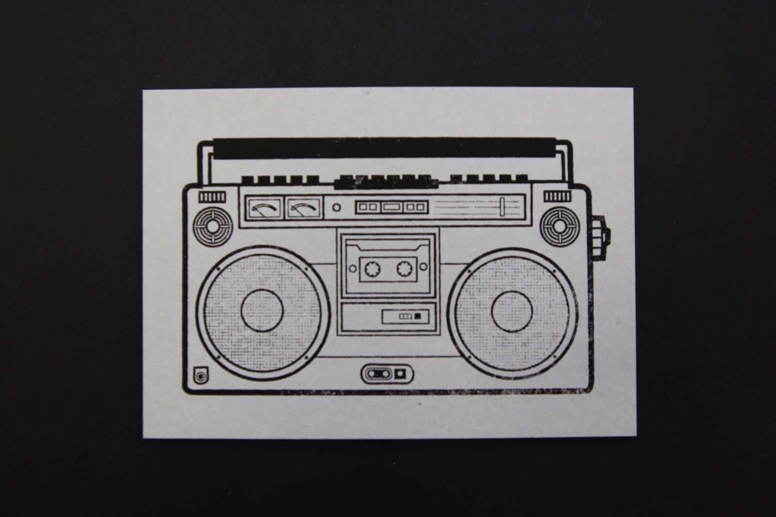 Karte a6 radios kassette